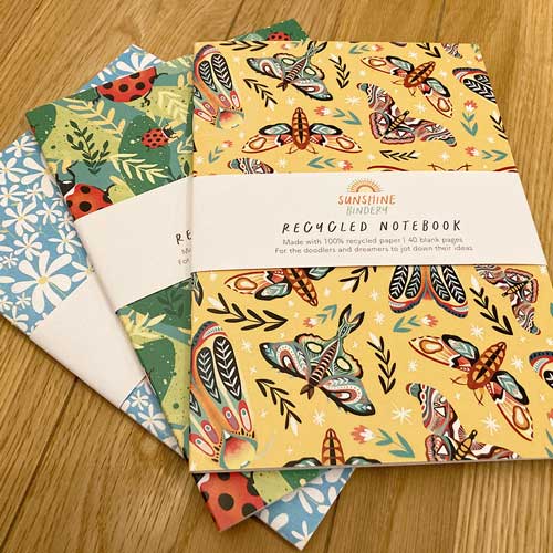 Recycled Paper Notebooks