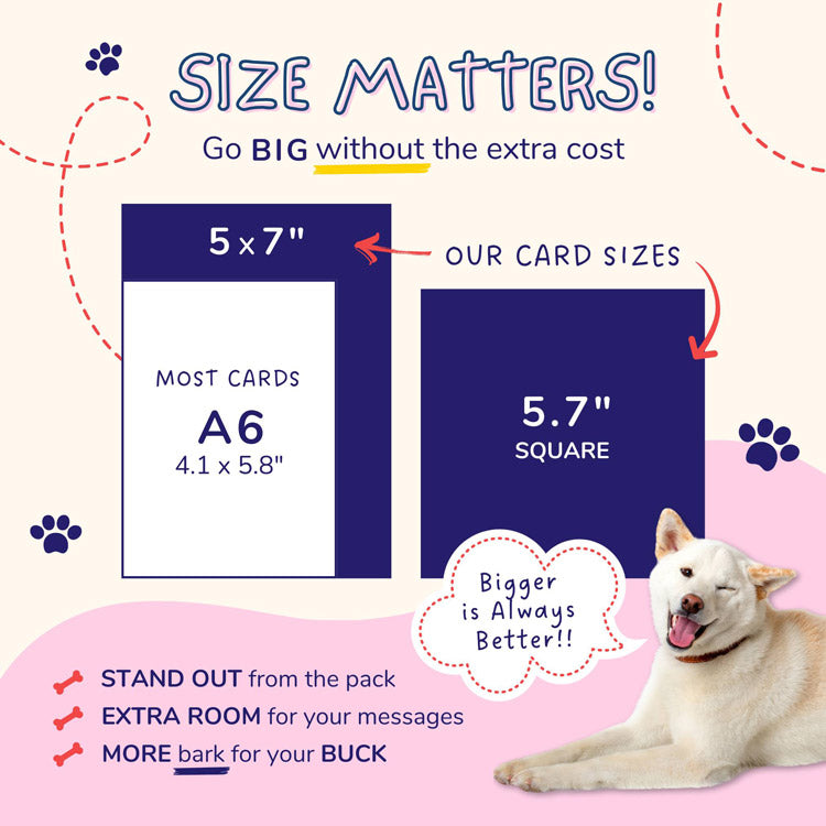 Dog Grandma Mothers Day Card – From the Dog, Biscuit Design