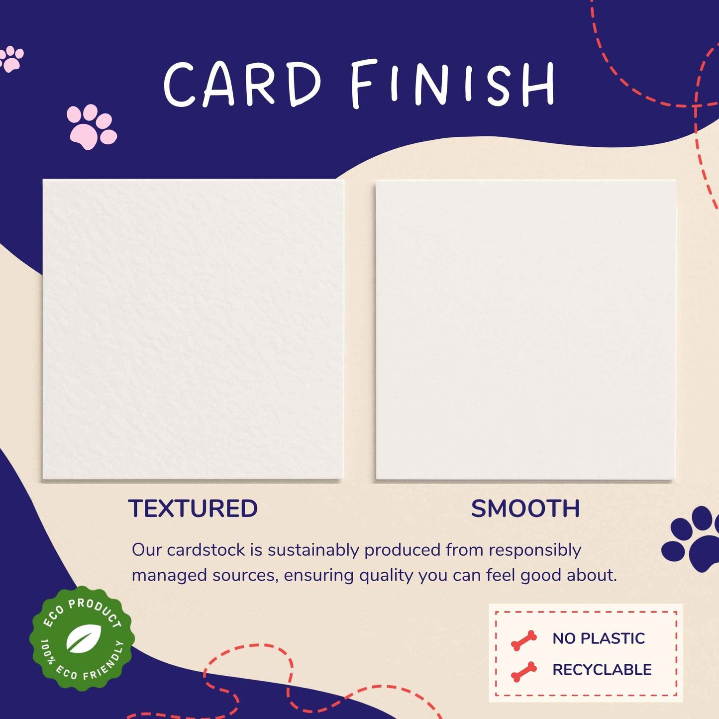 Dog Dad Valentines Card From Dog – Personalised Daddy & Me Design