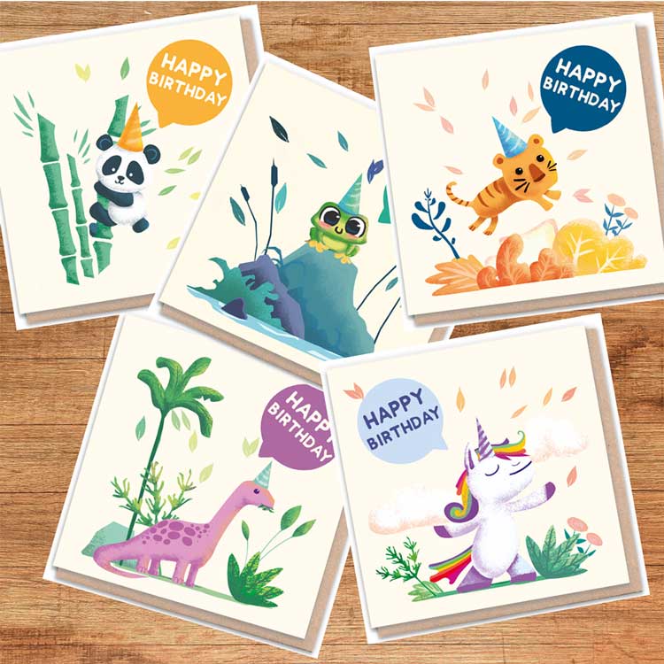 Animal Birthday Cards