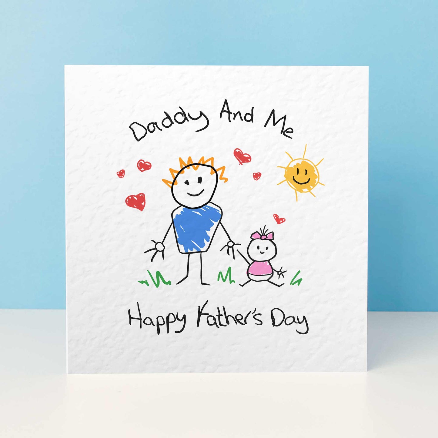 Personalised Father's Day Card From Baby - Daddy & Me