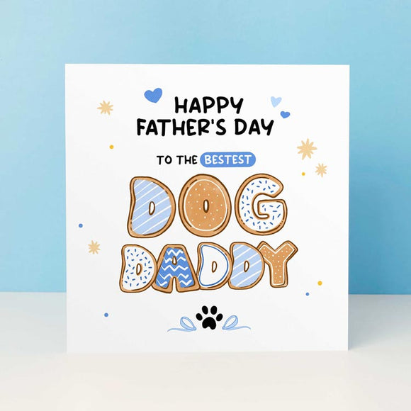 Dog Daddy Father's Day Card From Dog