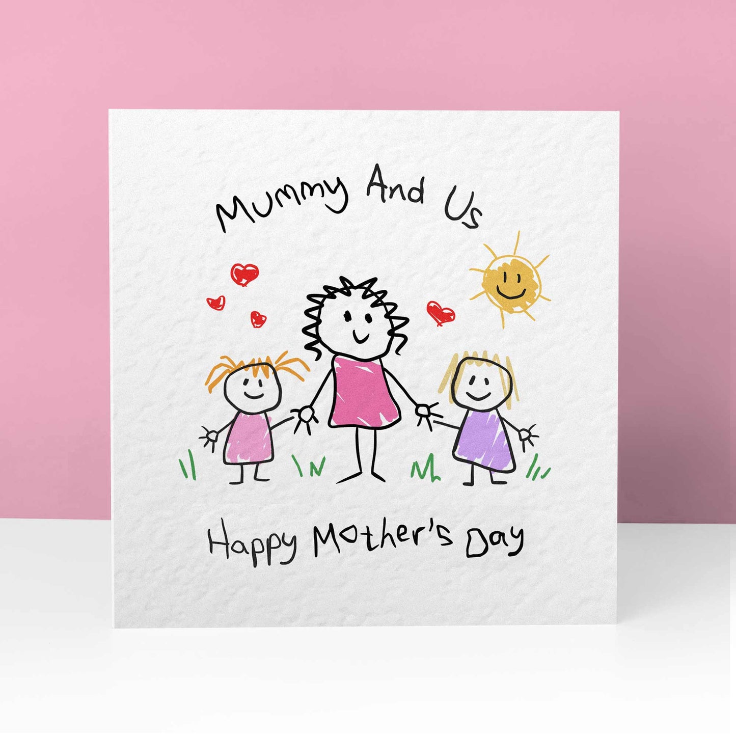 Mothers Day Card From Baby – Personalised Card From Kids – Mummy & Us