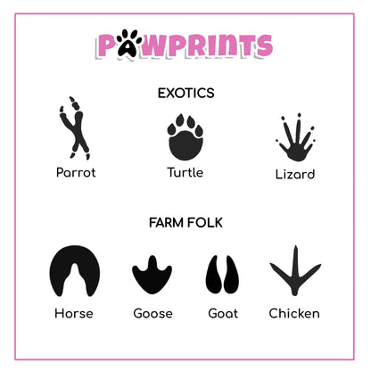 Personalised Pet Mum Mother’s Day Card – Paw Print Gift from Pets