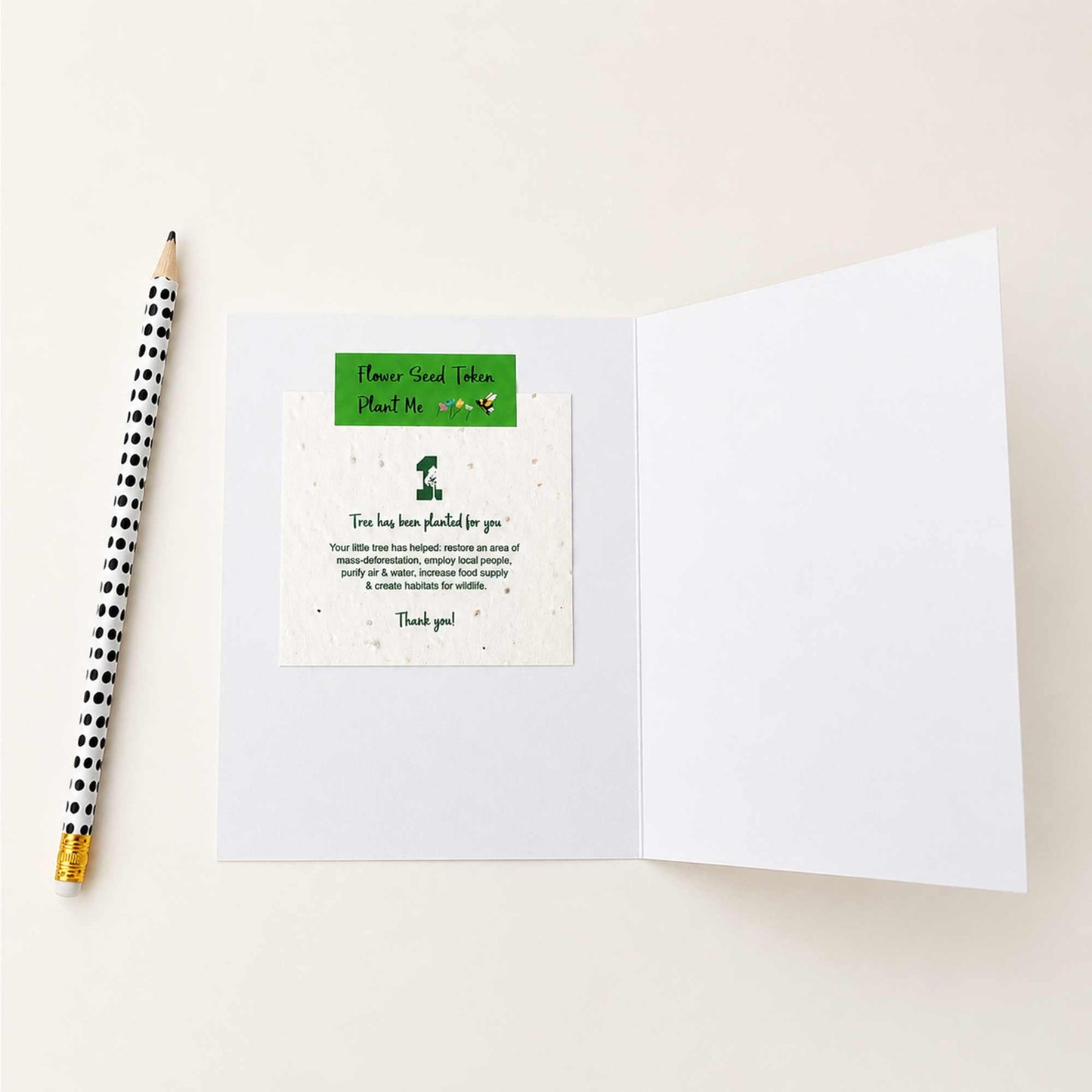 Cute Cat Thank You Card – Feline Thankful Greeting Card