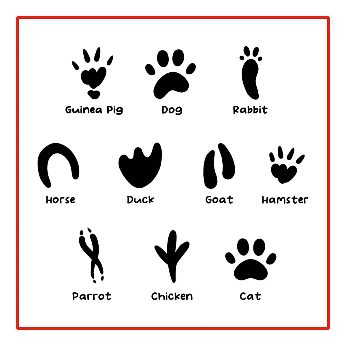 Personalised Christmas Card For Pets - Paw Print Bauble