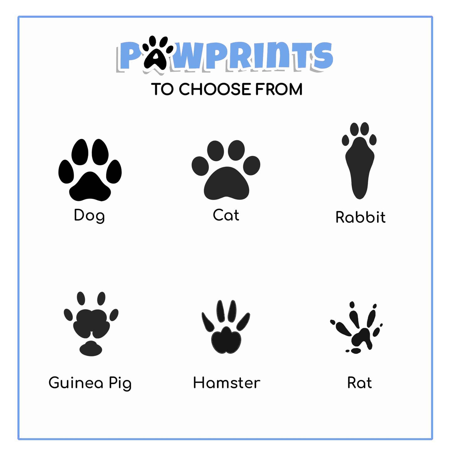 Grandad Father's Day Card from Pets – Personalised Paw Prints