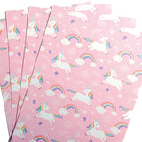 Unicorn and Rainbow Wrapping Paper